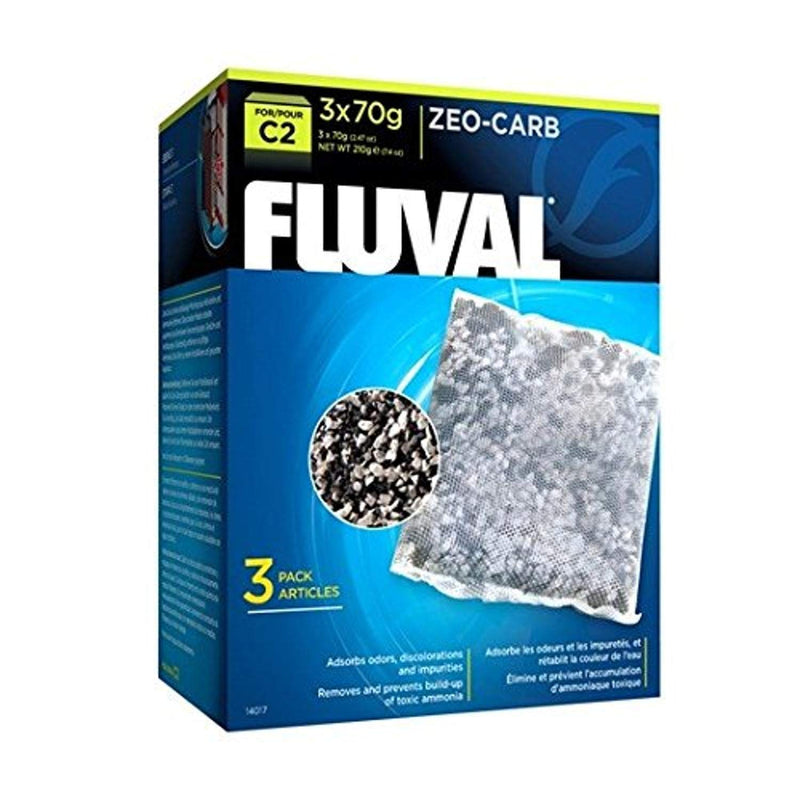 [Australia] - Fluval C2 Zeo-Carb - 3-Pack 
