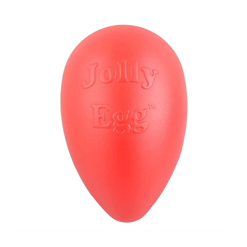 Jolly Pets Jolly Egg Dog Toy Medium (8 in) Red - PawsPlanet Australia