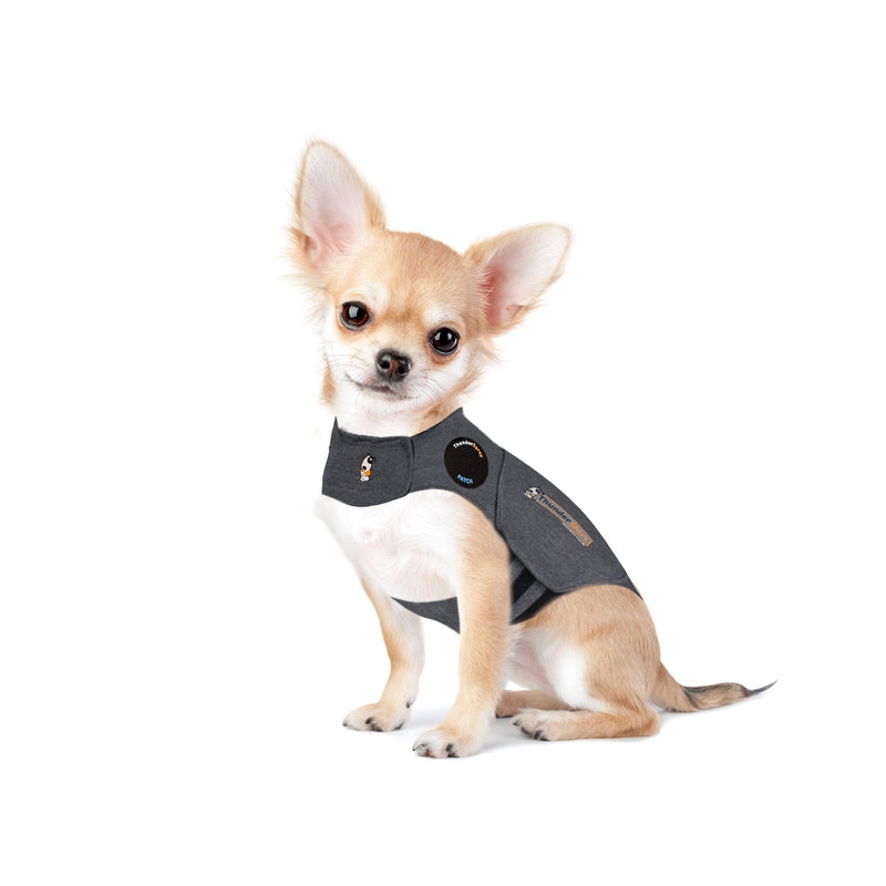 Thundershirt Classic Dog Anxiety Jacket XX-Small Heather Grey - PawsPlanet Australia