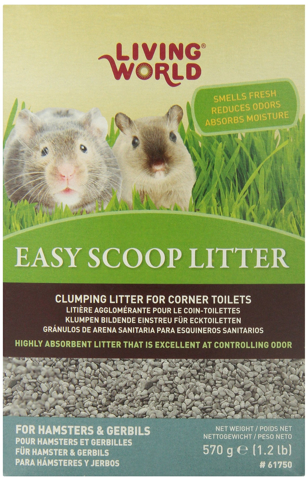 [Australia] - Living World Hamsters/Gerbils Easy Scoop Litter, 1.2-Pound 