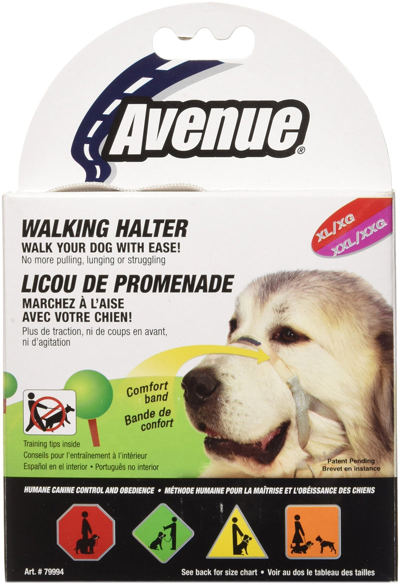 [Australia] - Avenue Dog Training Walking Halter for Easy Walking and Control, X-Large 