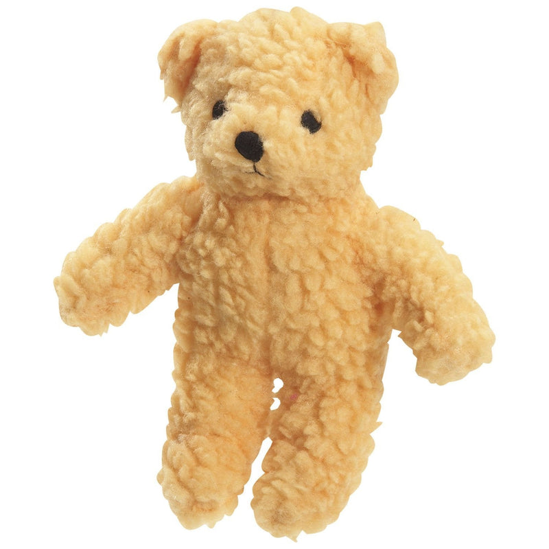 [Australia] - Zanies 8-1/2-Inch Berber Fleece Bears Dog Toy Yellow 
