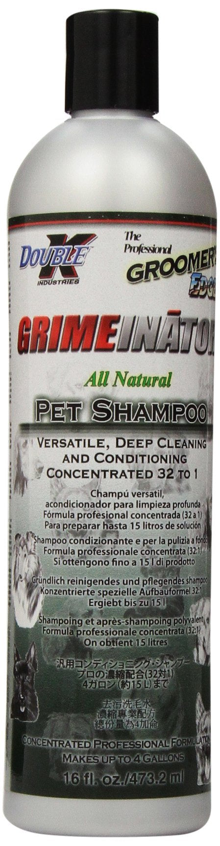[Australia] - Groomers Edge Grimeinator Deep Cleaning Dog and Cat Shampoo, 16-Ounce 