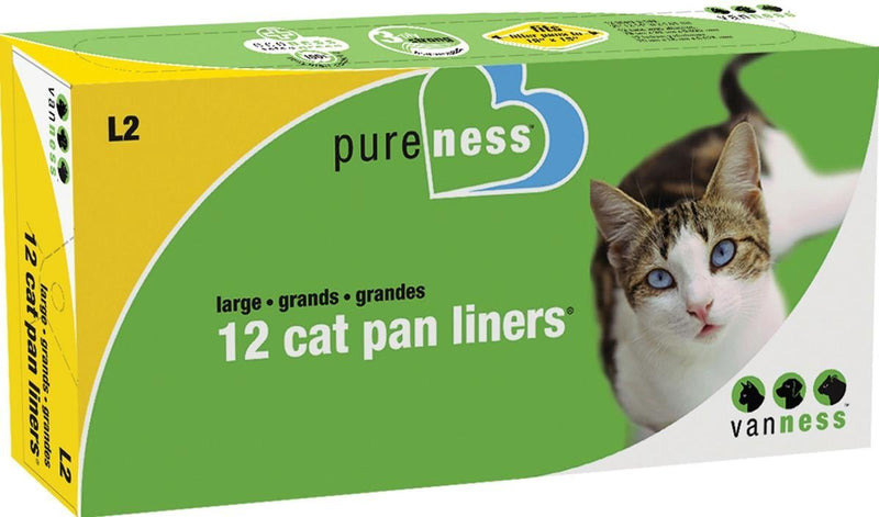 [Australia] - Van Ness Large Cat Pan Liners, 12 Count 