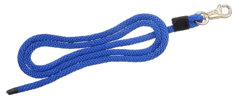 Tough 1 Miniature Lead with Small Trigger Bull Snap 1/2" x 6' Royal Blue - PawsPlanet Australia