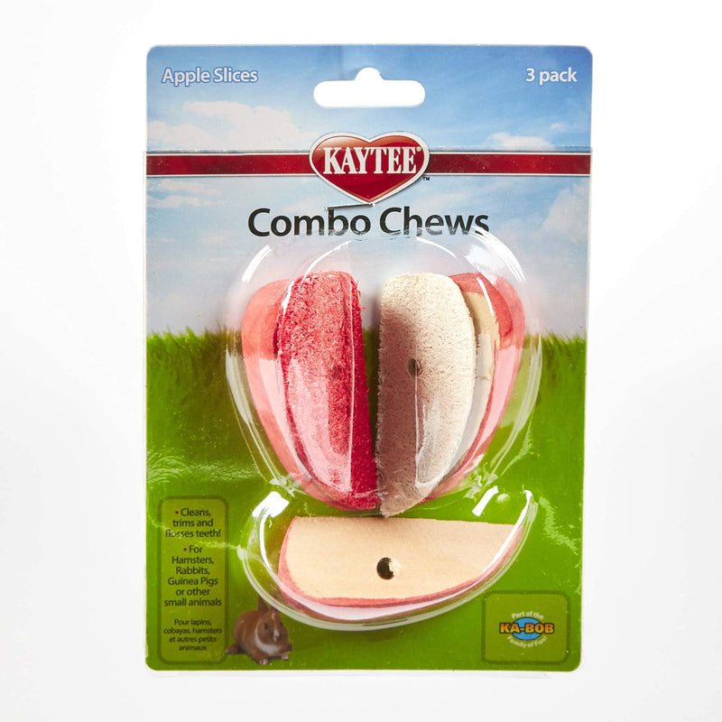 [Australia] - Kaytee Combo Chews Apple Slices, 3-Pack 