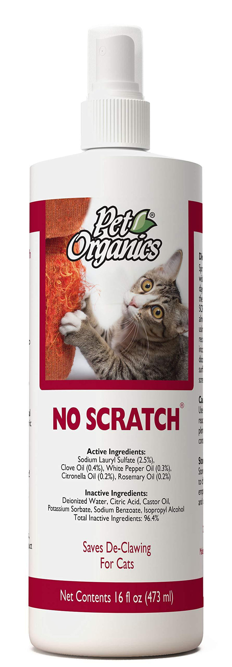 NaturVet No Scratch Spray for Cats, 16-Ounce - PawsPlanet Australia