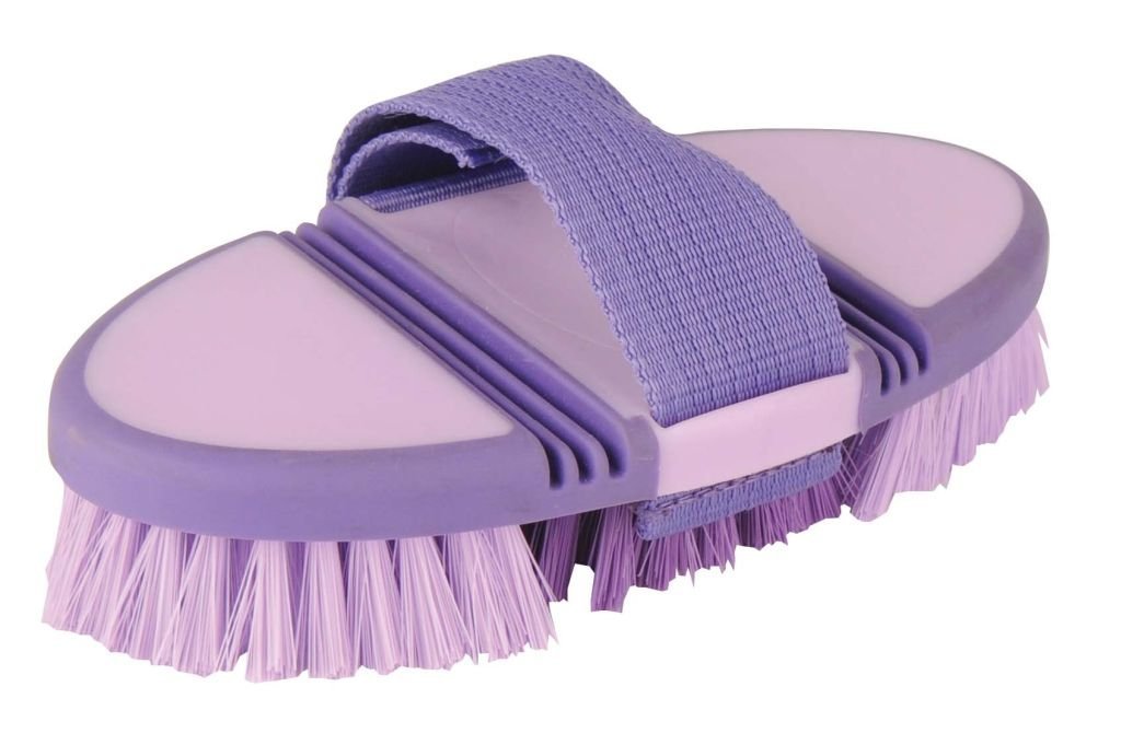 [Australia] - Roma Soft Grip Flex Body Brush Purple 