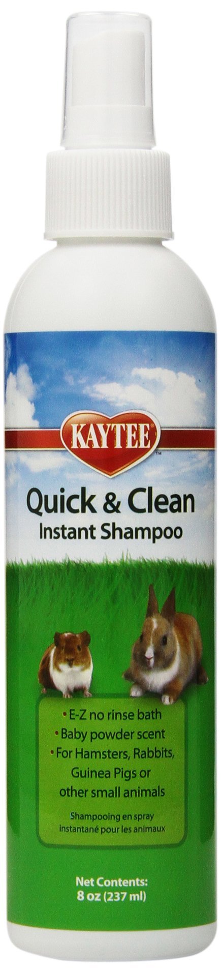 [Australia] - Kaytee Quick & Clean Critter Dry Shampoo, 8-Ounce 