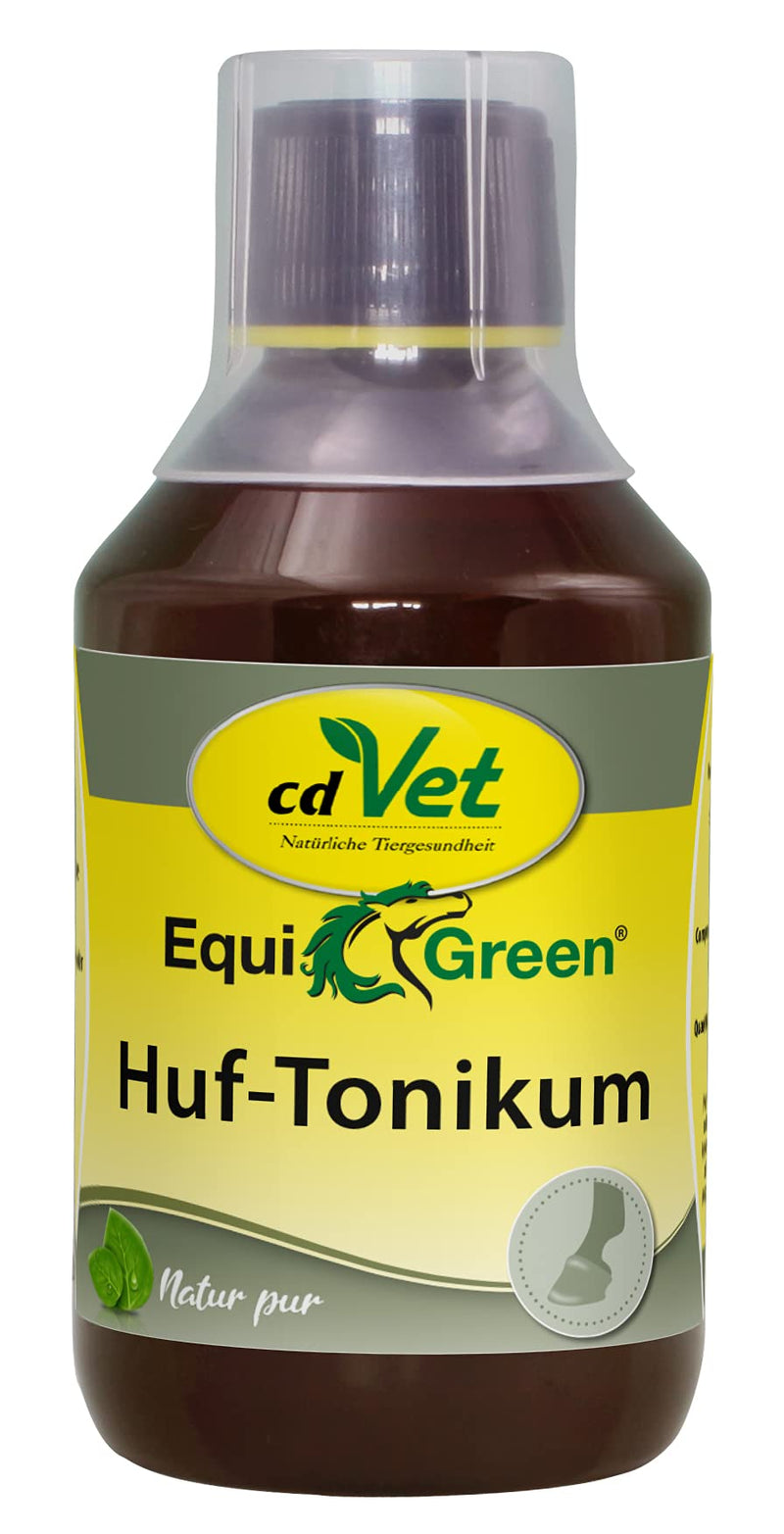 cdVet Naturprodukte EquiGreen FounderX 250 ml - Horses and ponies - support at hoof problems - liver and kidney - herbal mixture - metabolic processes - capillary blood flow - health - - PawsPlanet Australia