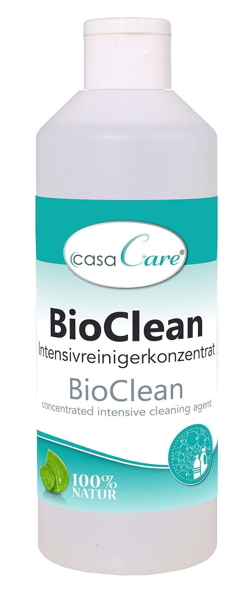 cdVet Naturprodukte casaCare BioClean Intensive Cleaner Concentrate 500 ml - cleaner - pollution - cleaning - thorough + environmentally friendly - usable on surfaces + car cleaning - - PawsPlanet Australia