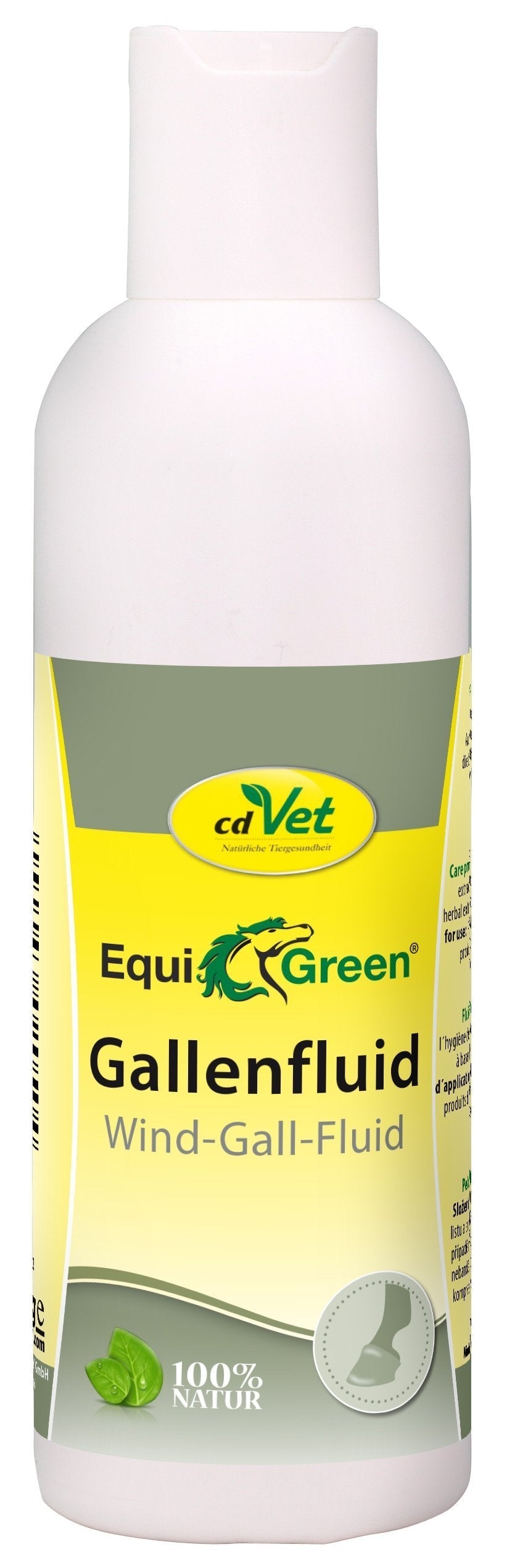 cdVet Naturprodukte EquiGreen Wind-Gall-Fluid 200 ml - Horse - care product - provides the metabolism - tendons + joints - bile - nutritional support - swelling - health - - PawsPlanet Australia
