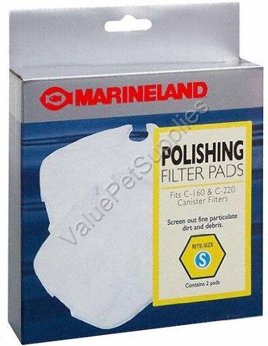 [Australia] - Marineland Canister Filter C-160 & C-220 Polishing Filter Pads, Rite-Size S 