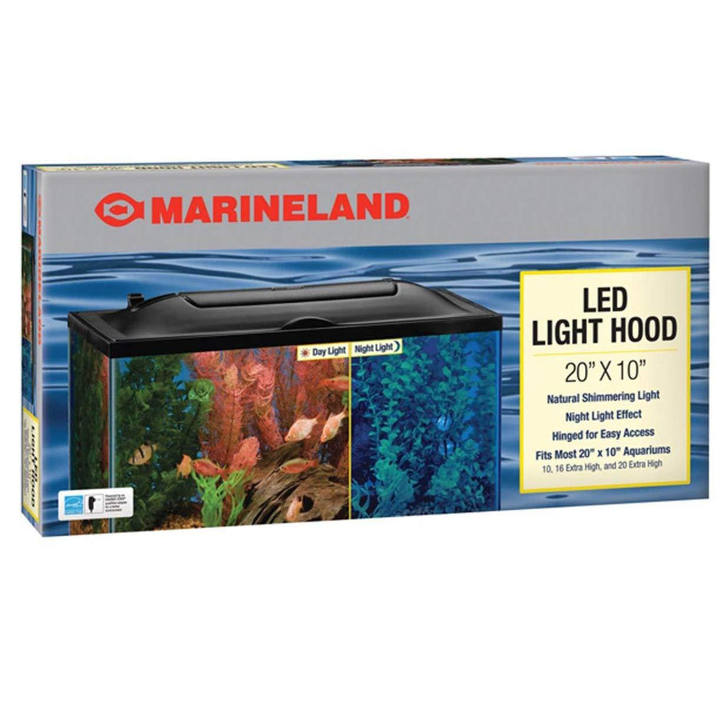 Marineland LED Light Hood for Aquariums, Day & Night Light 20- by 10-Inch - PawsPlanet Australia