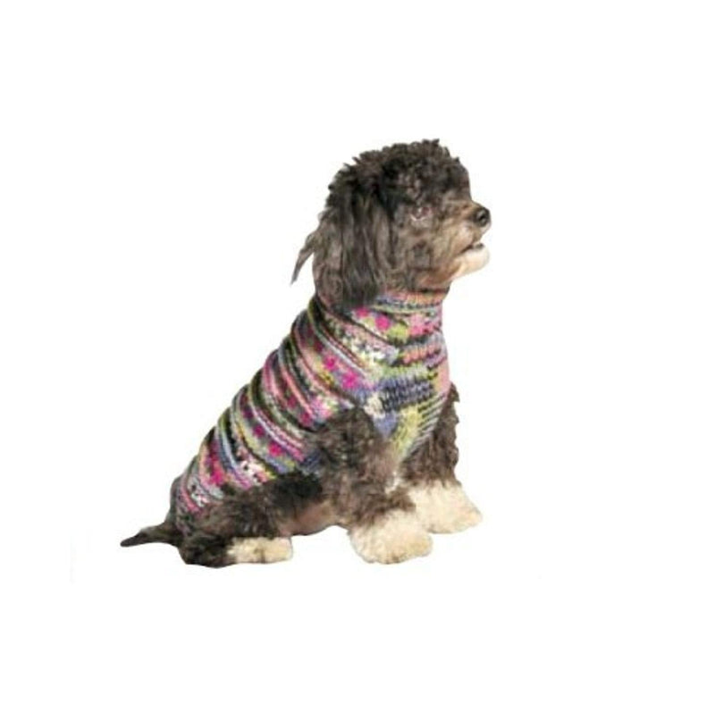 Chilly Dog Purple Woodstock Dog Sweater, X-Small - PawsPlanet Australia