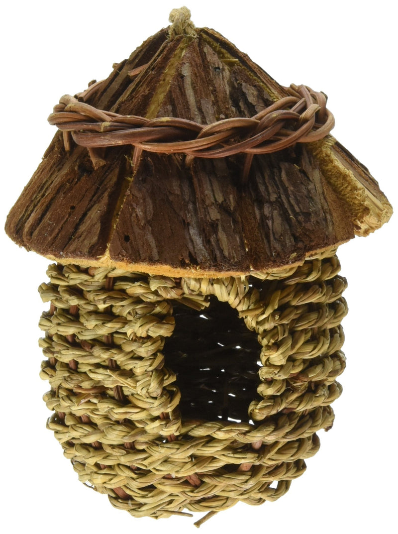 [Australia] - Prevue Pet Products BPV1171 Wood Roof Small Bird Nest 