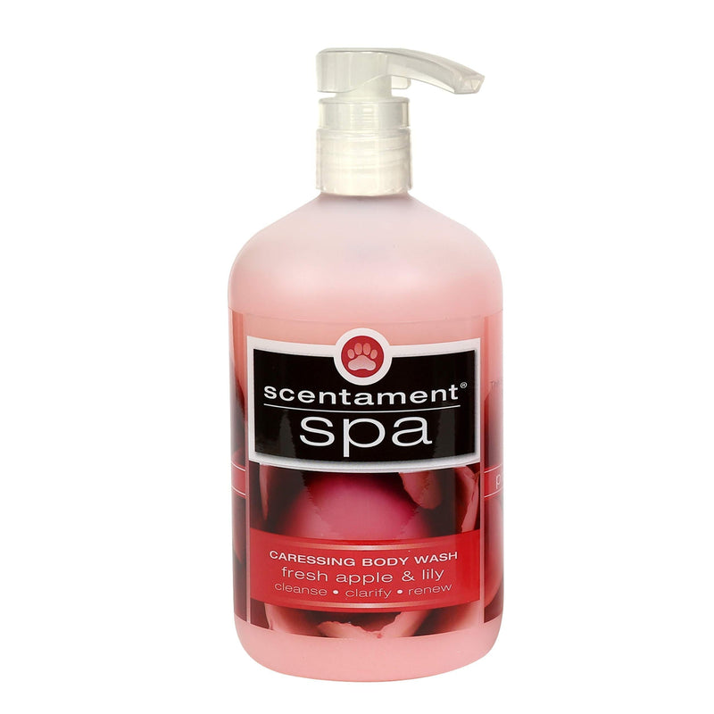[Australia] - Best Shot Pet Scentament Spa Caressing Body Wash, Fresh Apple Lily, 16 oz 