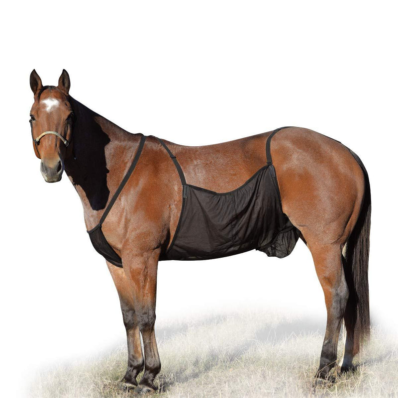 [Australia] - Cashel Horse Fly Sheet, Belly Guard 74 - 80 Black 