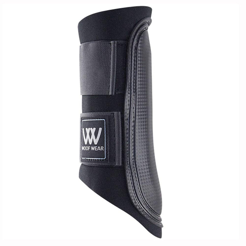 WOOF WEAR Sport Brushing Boots Black Small - PawsPlanet Australia