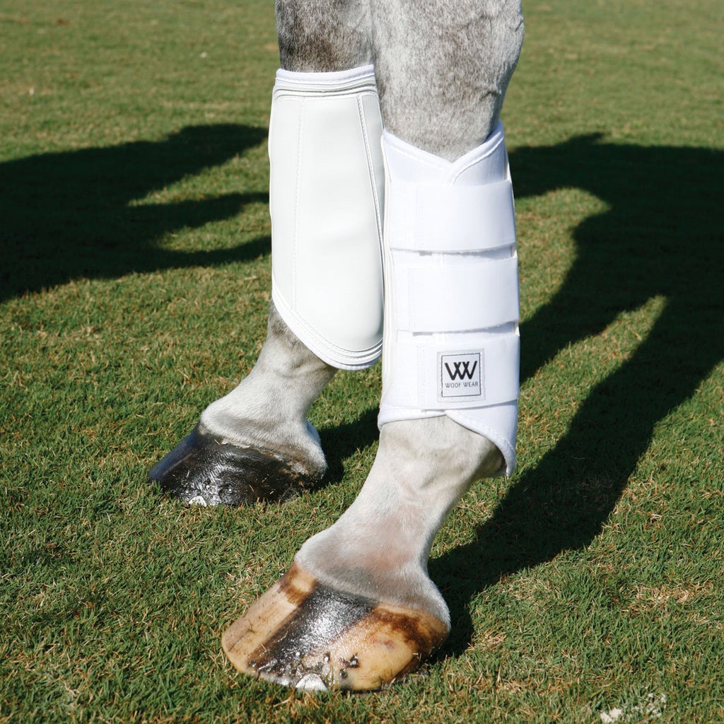 [Australia] - Toklat Woof Wear Double-Lock Brushing Boots Large White 