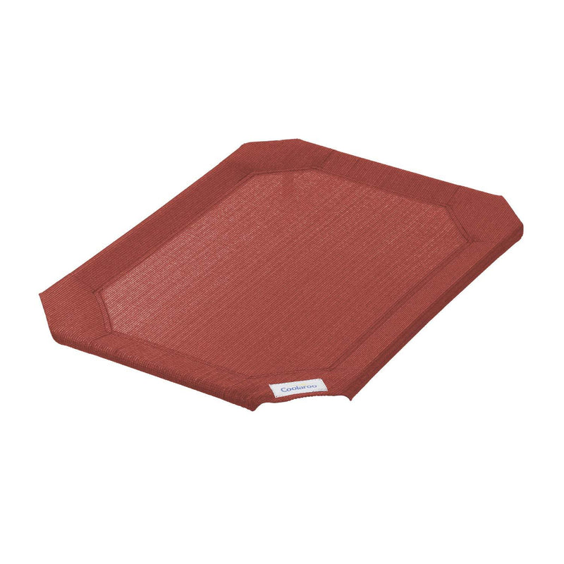 Coolaroo Replacement Cover, The Original Elevated Pet Bed by Coolaroo, Medium, Terracotta - PawsPlanet Australia