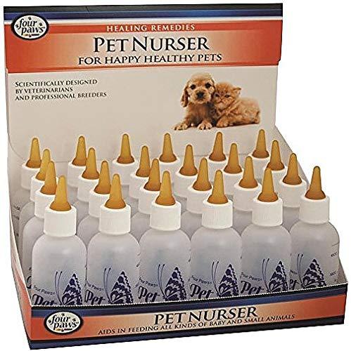 Four Paws Pet Products 24-Pack Nurser Bottles, 2-Ounce - PawsPlanet Australia