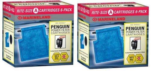 [Australia] - Marineland 12-Pack Penguin Rite Water Filter Cartridge, Size A 