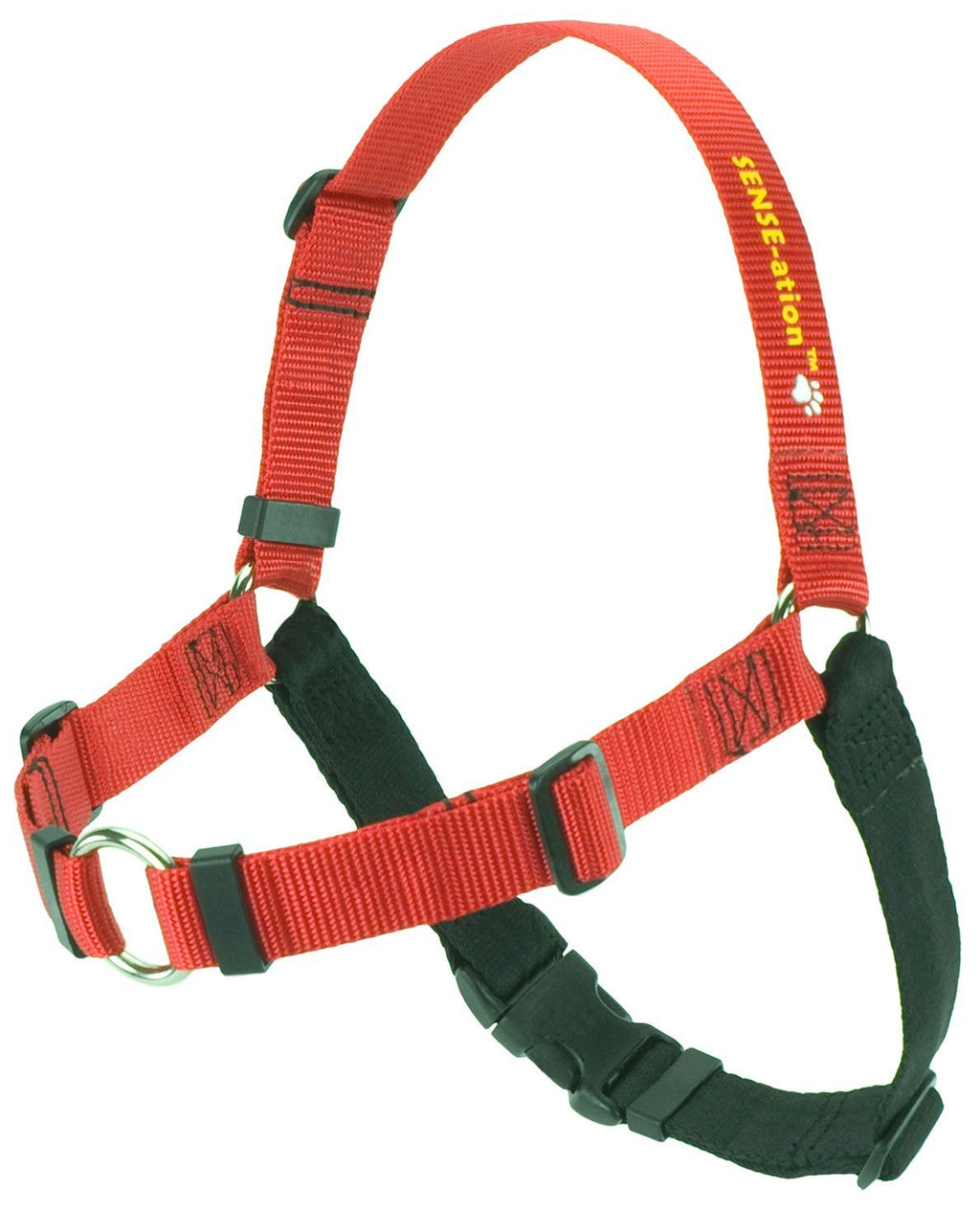 [Australia] - Softouch Concepts Sense-ation No-Pull Dog Harness - Red, Large (Wide) 