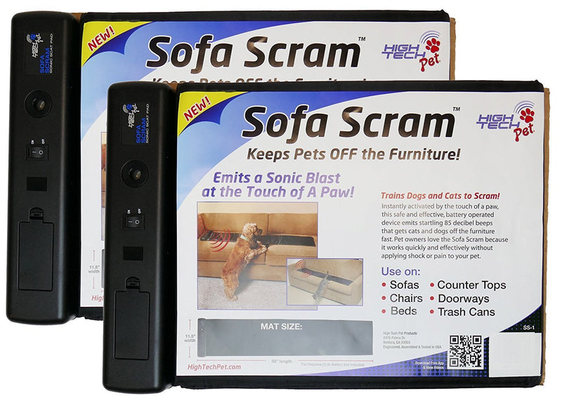 [Australia] - Sofa Scram Sonic Deterrent/Repellent for Dogs and Cats (2 Pack) 