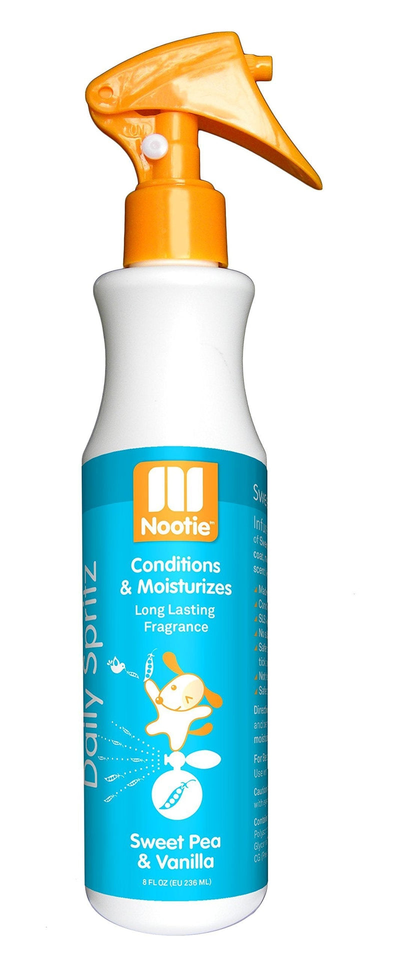 [Australia] - Nootie Daily Spritz Pet Conditioning Spray Sweet Pea & Vanilla 8 Ounce 