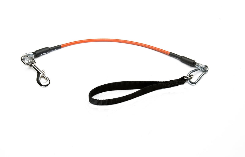 [Australia] - VirChewLy Indestructible Traffic Lead for Dogs Orange Large/30-Inch 