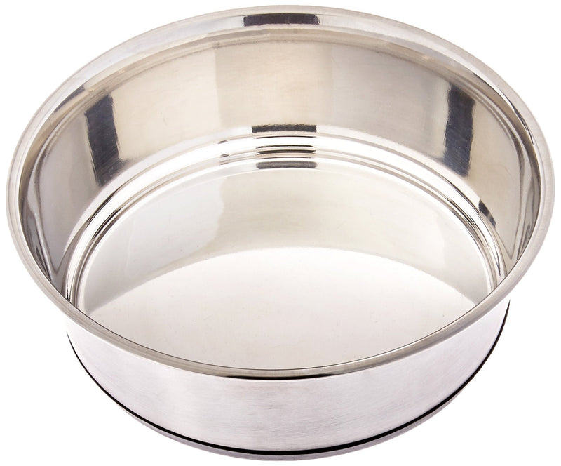 [Australia] - GoGo Pet Products Stainless Steel Weighted No Skid Pet Dog Bowl, 2-Quart 