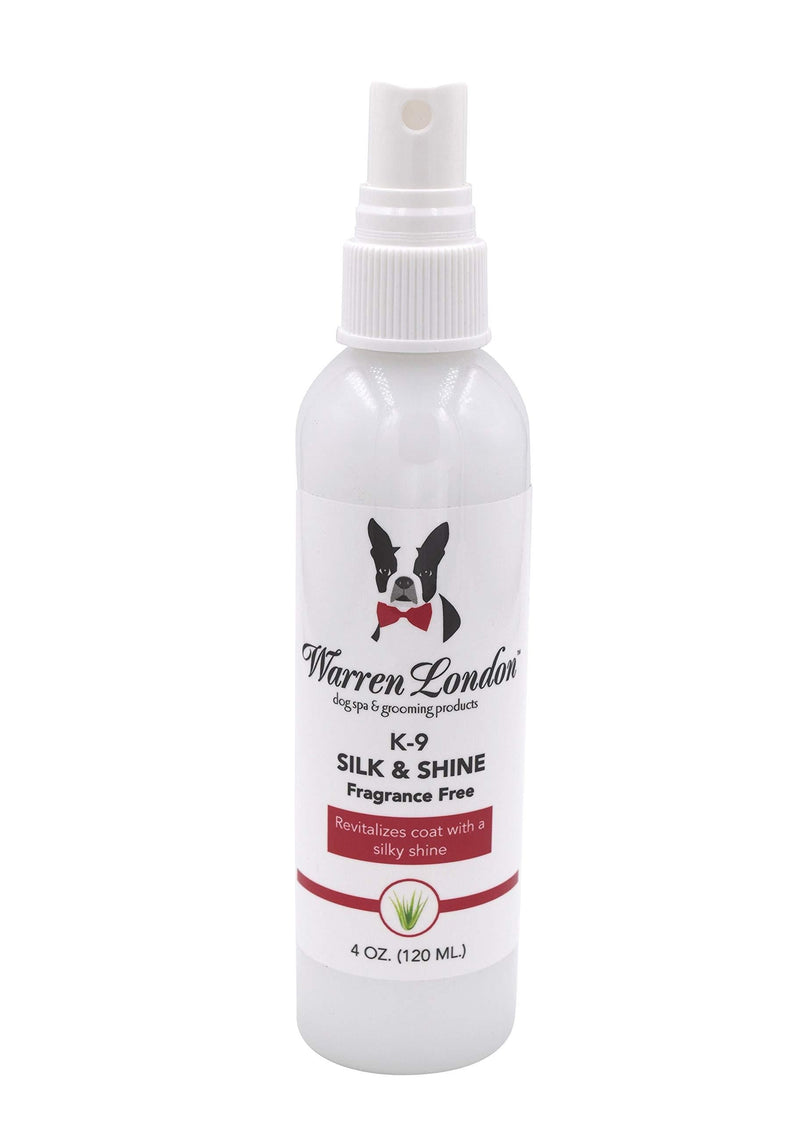 [Australia] - Warren London - K9 Silk & Shine - 4oz - Leave In Conditioner that Revitalizes Coat with a Silky Shine - Made in USA 
