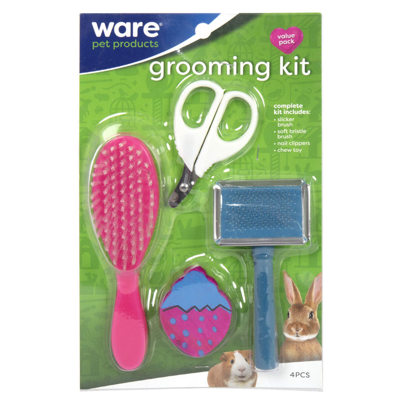 Ware Manufacturing Small Animal Grooming Kit Assorted - PawsPlanet Australia