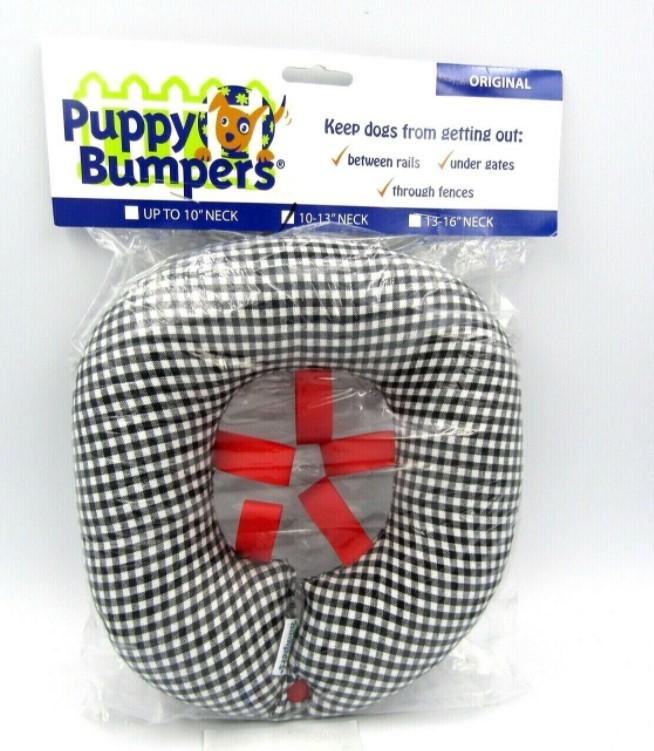 [Australia] - Puppy Bumper - Keep Your Dog on the Safe Side of the Fence - Navy Dot - 10-13 