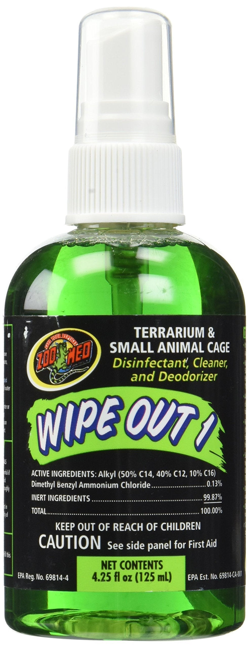 [Australia] - Zoo Med Laboratories SZMWO14 Wipe Out 1 Terrarium Cleaner, 4.25-Ounce 