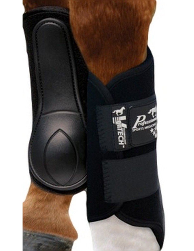 [Australia] - Professionals Choice Equine Ventech Splint Boot, Pair Medium Black 