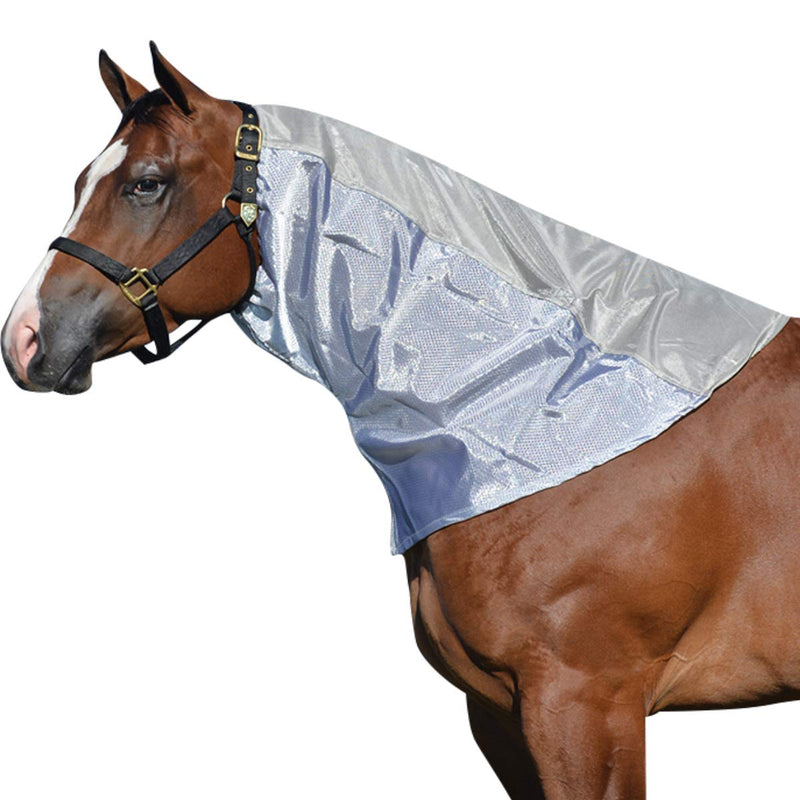 Cashel Horse Fly Sheet, Neck Guard Medium 74"-80" Gray - PawsPlanet Australia