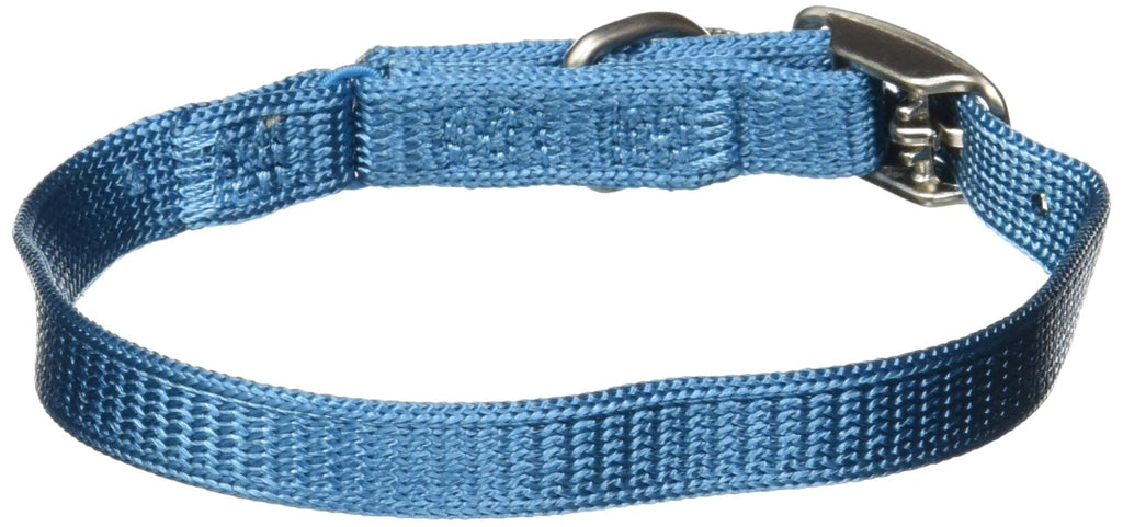 [Australia] - Hamilton 3/8-Inch by 10-Inch Safety Cat Collar with Bell 3/8" x 14" ocean blue 