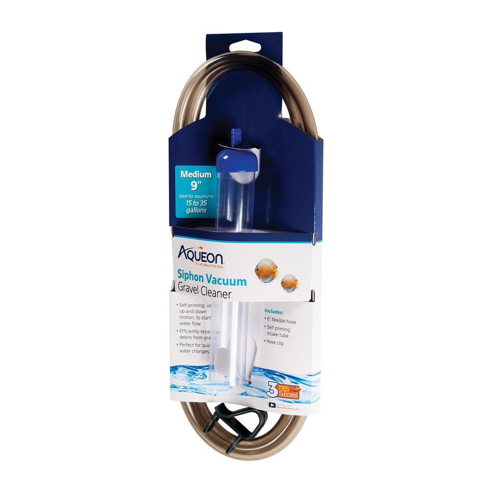 Aqueon Siphon Vacuum Gravel Cleaner Medium - 9 Inches - PawsPlanet Australia