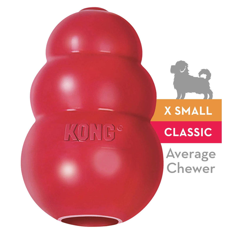 [Australia] - KONG Classic Dog Toy X-Small 