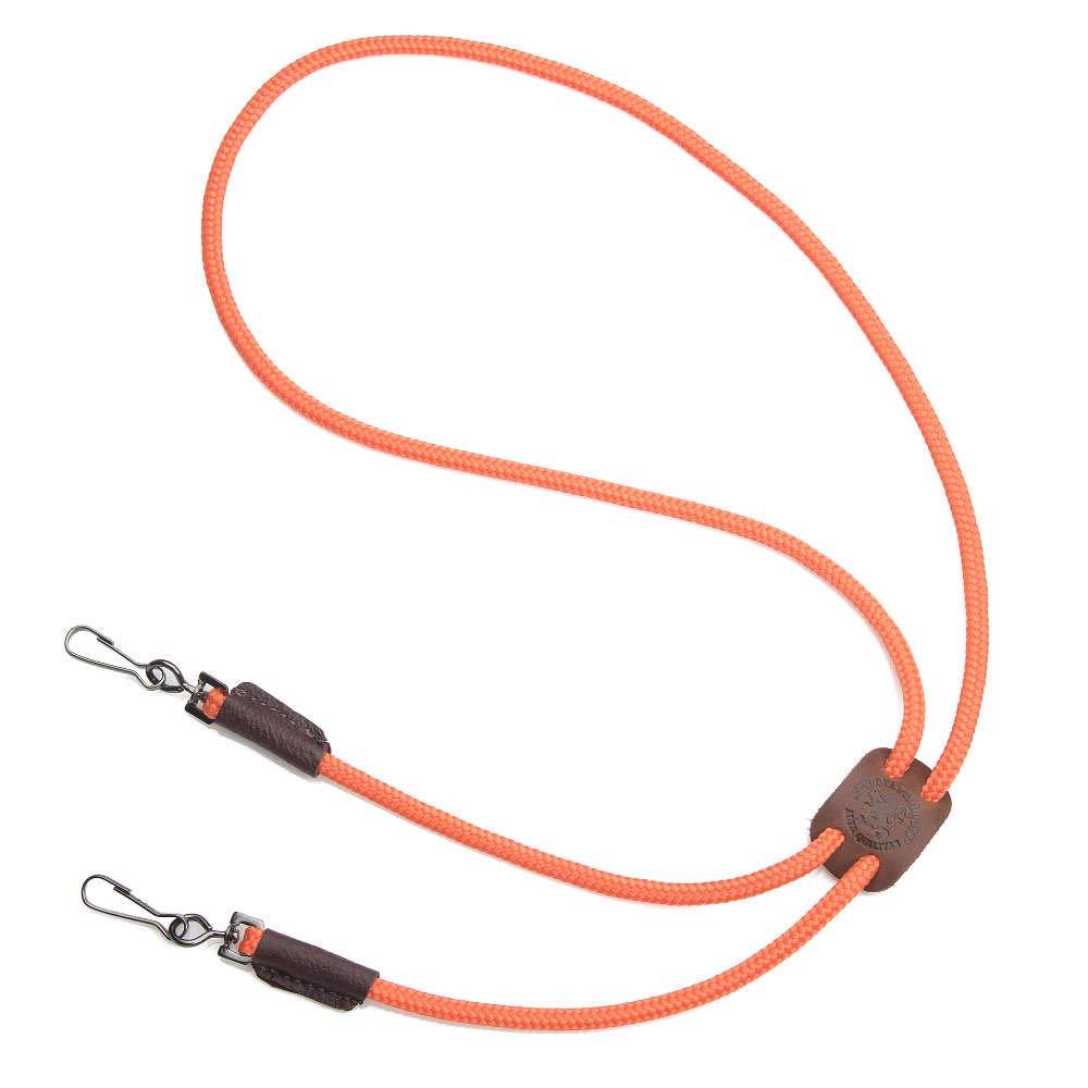 [Australia] - Mendota Products Whistle Lanyard Double 1/8 x 25-Inch Orange 