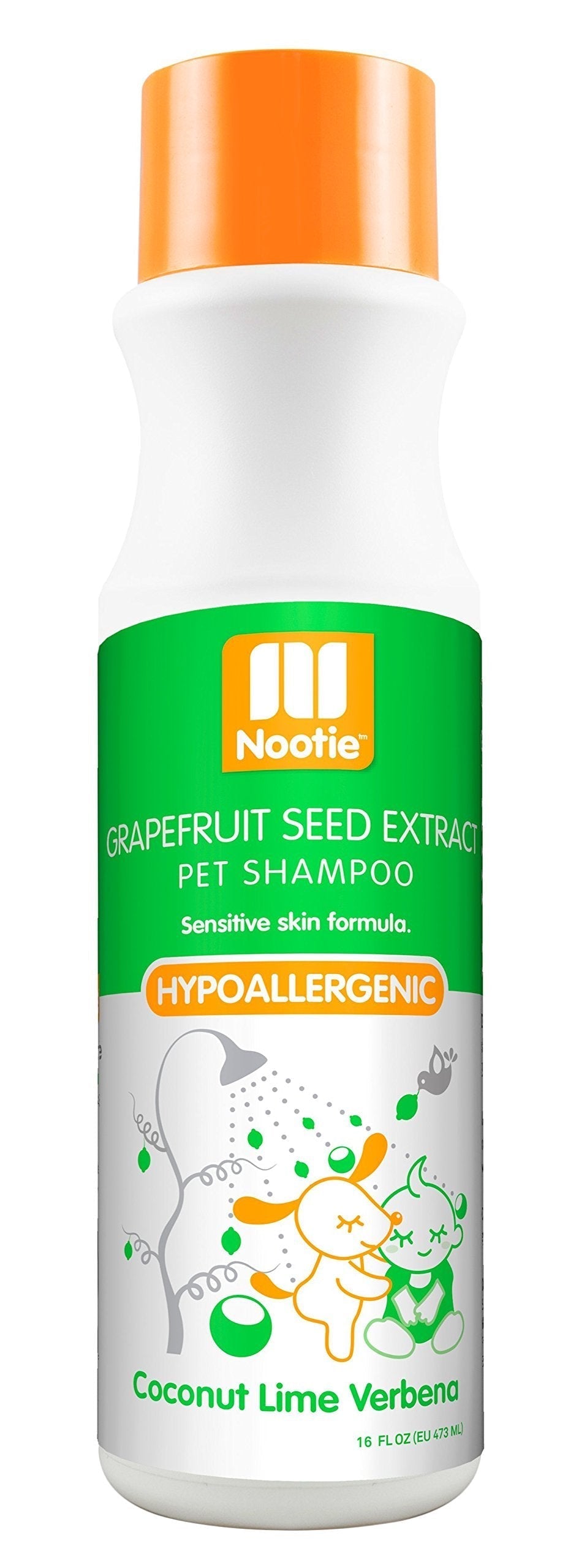 [Australia] - Nootie Hypoallergenic Shampoo with Grapefruit Seed Extract, Coconut Lime Verbena 