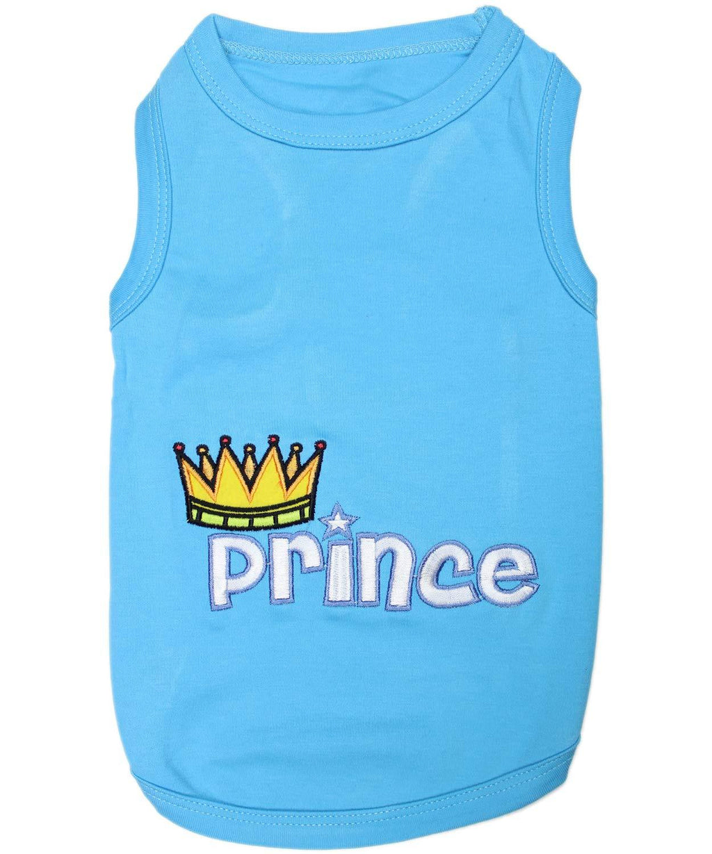 [Australia] - Parisian Pet Dog Cat Clothes Tee Shirts Princess, Prince, XOXO, Lil Angel, Awesome, Party Animal, Suspender, Tie Medium 