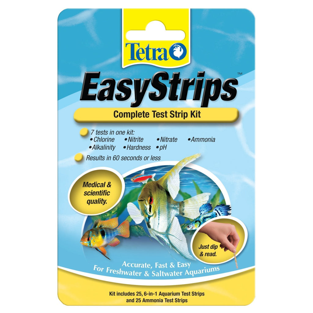 [Australia] - Tetra EasyStrips Test Strips 25-Count Complete Kit 