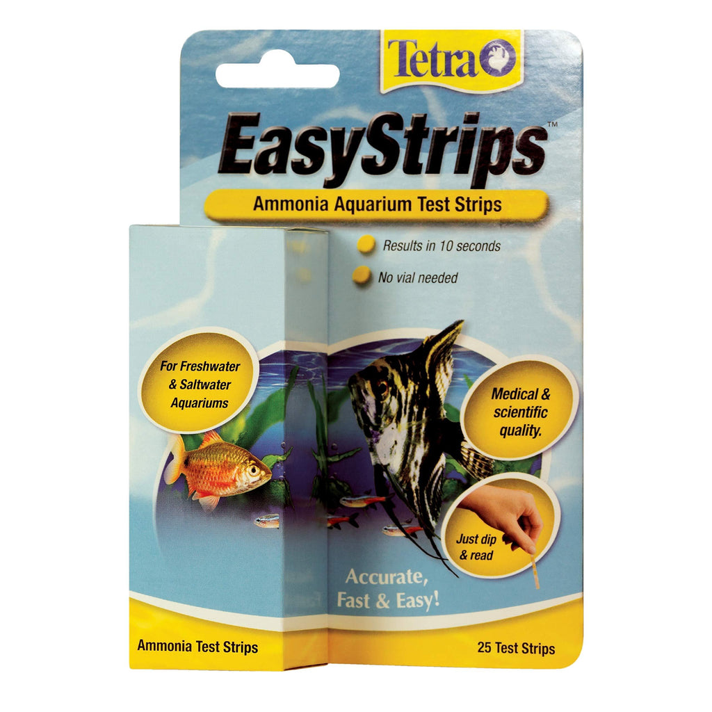 [Australia] - Tetra EasyStrips 25 Count, Ammonia Test Strips For aquariums, Water Testing, 25-Strip, Model:19540 