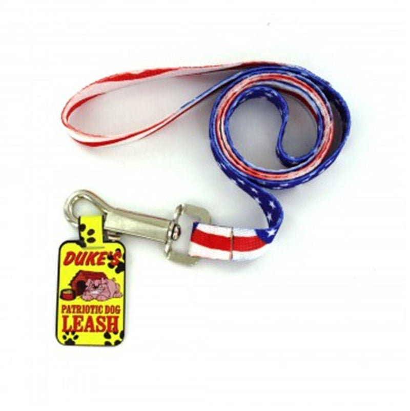 [Australia] - Kole Patriotic Red, White and Blue Dog Leash, 47 Inches Long 