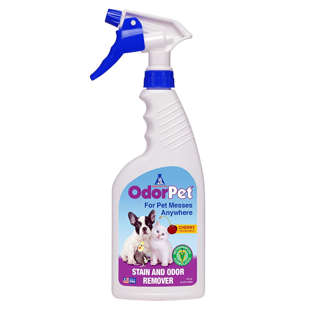 [Australia] - OdorPet Pet Spray | Enzyme Carpet Cleaner | Pet Urine Odor Eliminator | Ready to Use Spray Bottle | 16 Oz. by Alpha Tech Pet Cherry 