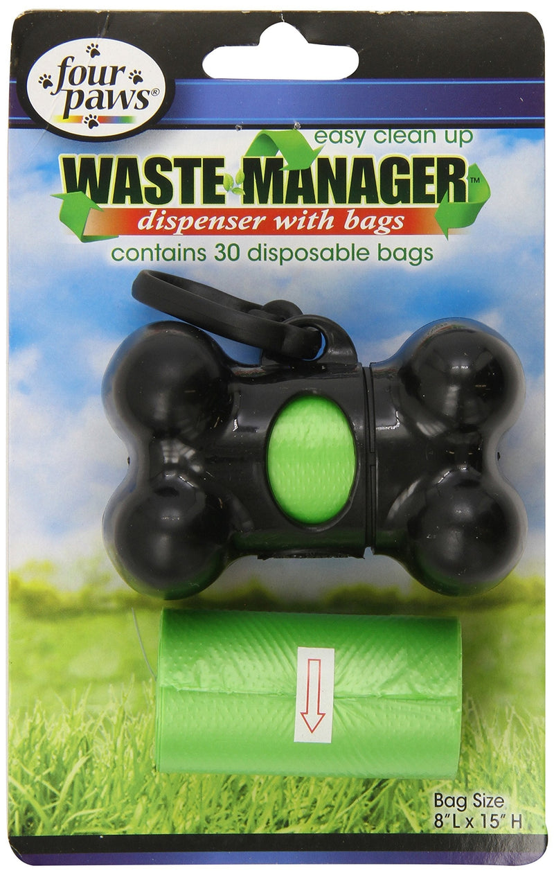 [Australia] - Four Paws Waste Manager Bone Shaped Bag Dispenser 