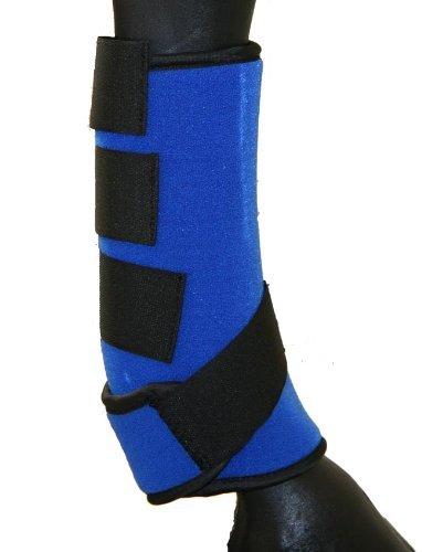 [Australia] - AJ Horse Neoprene Sport Medicine Boots Royal Blue Small 